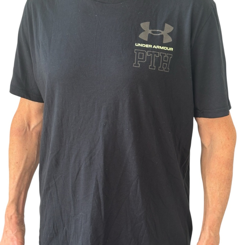 Under Armour Men's Black Short Sleeve Tee - Picture 3 of 17